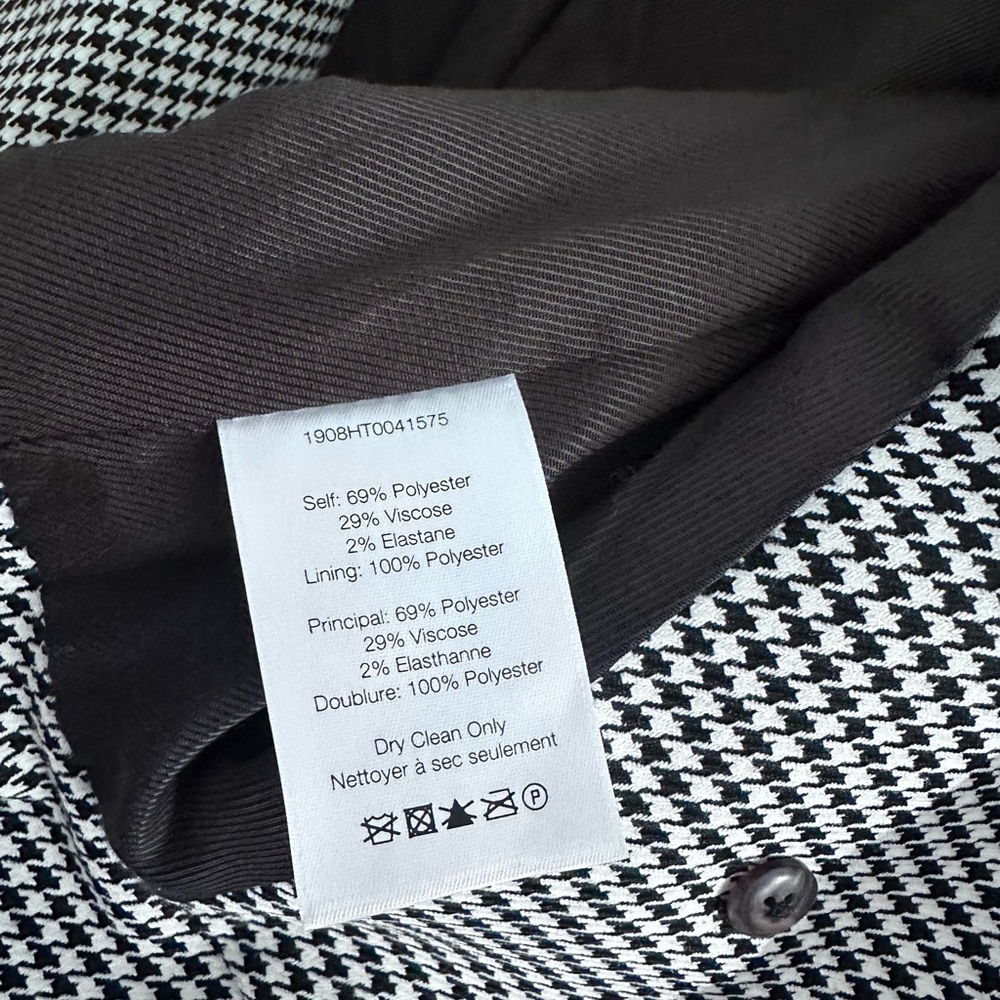 Veronica Beard Black and White Checkered Blazer - Picture 8 of 9
